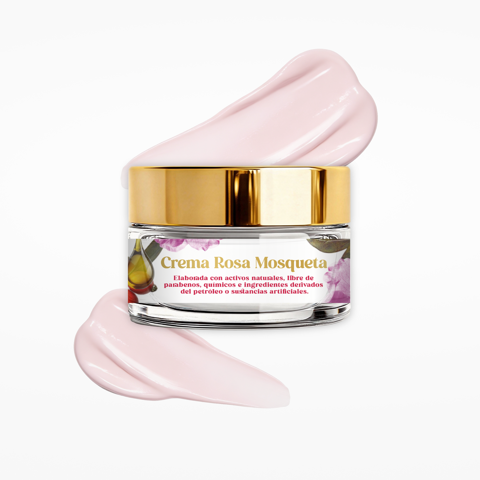 Crema facial rosa mosqueta